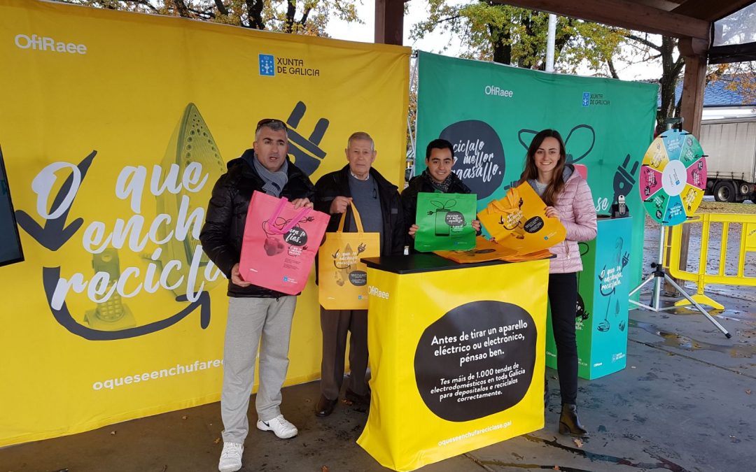 LA XUNTA TRAE A MUIMENTA LA CAMPAÑA O QUE SE ENCHUFA RECÍCLASE, QUE BUSCA PROMOVER EL RECICLAJE DE APARATOS ELÉCTRICOS